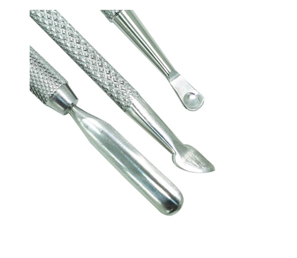 Qnubu Stainless Steel Dab Set (3 UDS)
