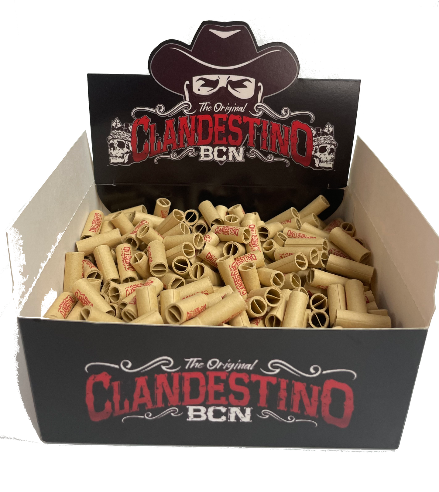 CLANDESTINO PRE-ROLL TIPS X500