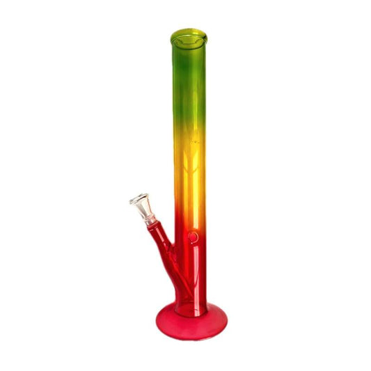 RASTA GLASS BONG 35 CM | 36MM Ø