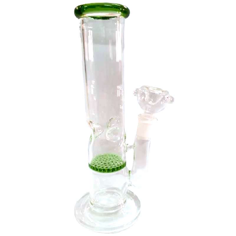 GREEN CRYSTAL BONG 19.6CM | 45MM Ø