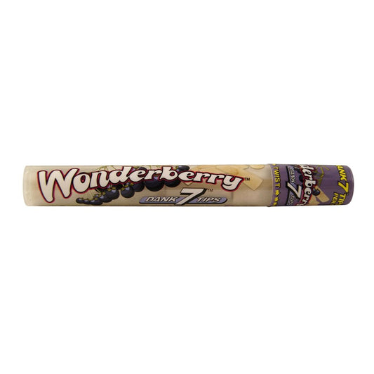 DANK 7 TIPS WONDERBERRY, REUSABLE TIPS FROM BAMBOO WITH BERRY-FLAVOUR ( x 4)