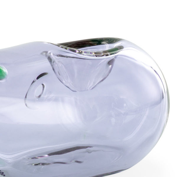EGGPLANT HAND PIPE - GOODY GLASS