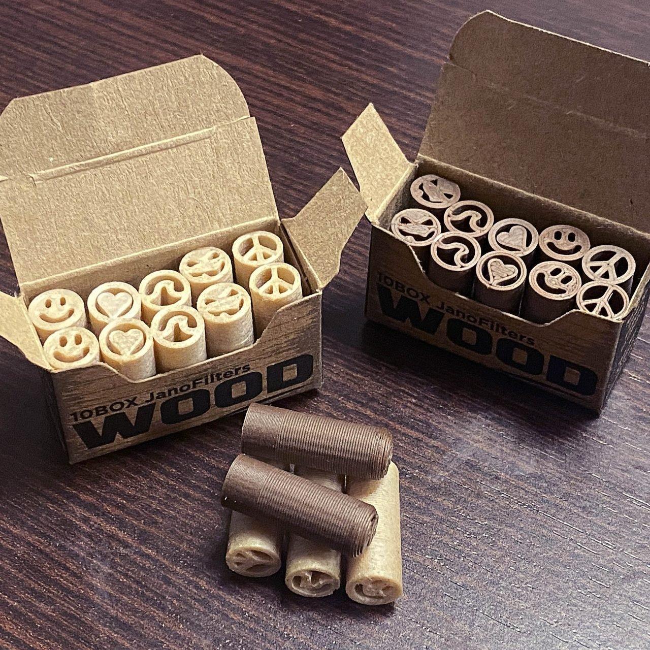 10BOX WOOD SERIES JANOFILTERS - Cali Shop