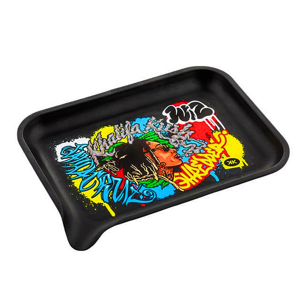 Santa Cruz Wiz Khalifa Biodegradable Rolling Tray 14 x 19 cm